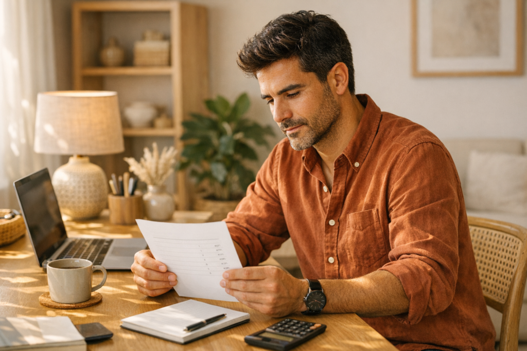 cuánto cuesta hacerse autónomo en una mesa de trabajo minimalista